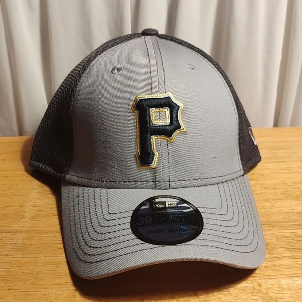 New Era Pittsburgh Pirates Scuba L/XL Stretchfit Hat - New
